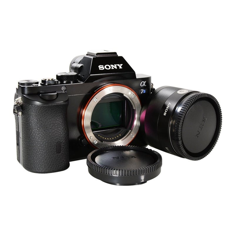CamDesign Body Cap & Camera Rear Len Cover Set Compatible with Sony E-Mount NEX Cameras A7II,III A7R III A9 A7 A7R A7S A6500 A6300 A6000 A55 A65 A77 A99 A900 A700 A580 A560 NEX-7 NEX-6 NEX-5T NEX-5R - Image 5